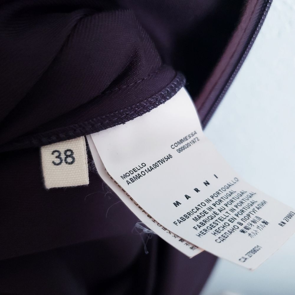 Marni Winter Collection 2013 Brown Scoop Neck Dress - Picture 7 of 8